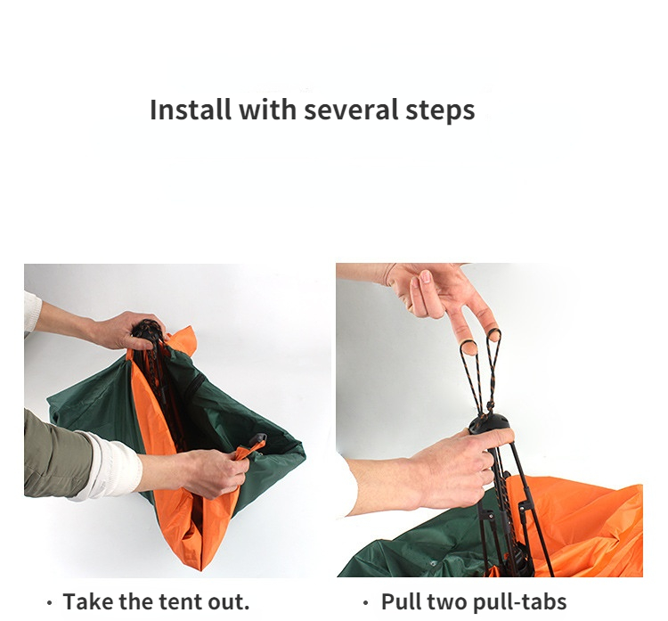 Cheap Goat Tents Outdoor Pet Tent Portable Foldable Automatic Cat House Kennel Rainproof Sunscreen Dog Nest Camping Car Mat   